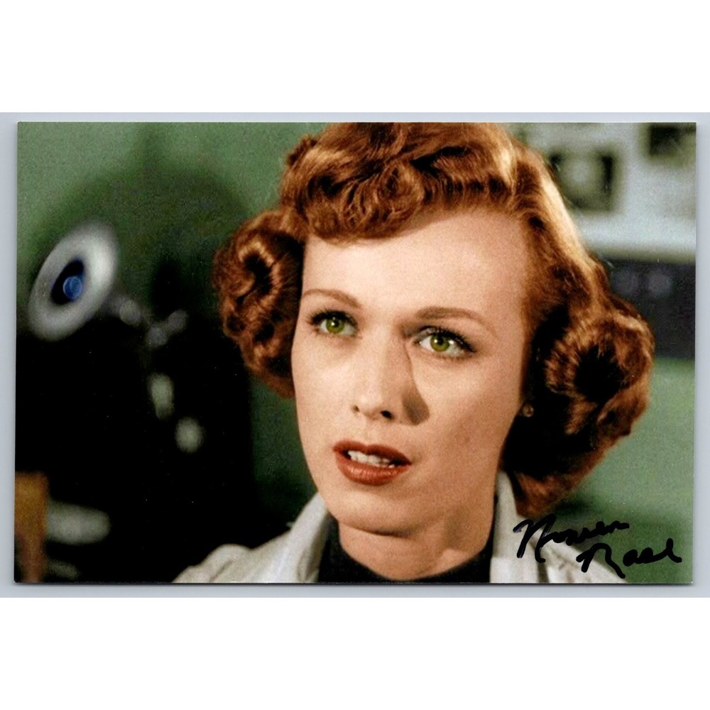 Noreen Nash Autographed Photo Signed Hollywood Actress 4x6 Print Vintage